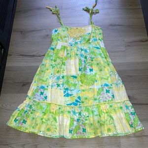Lilly Pulitzer Cormick Gator smock dress sz 2